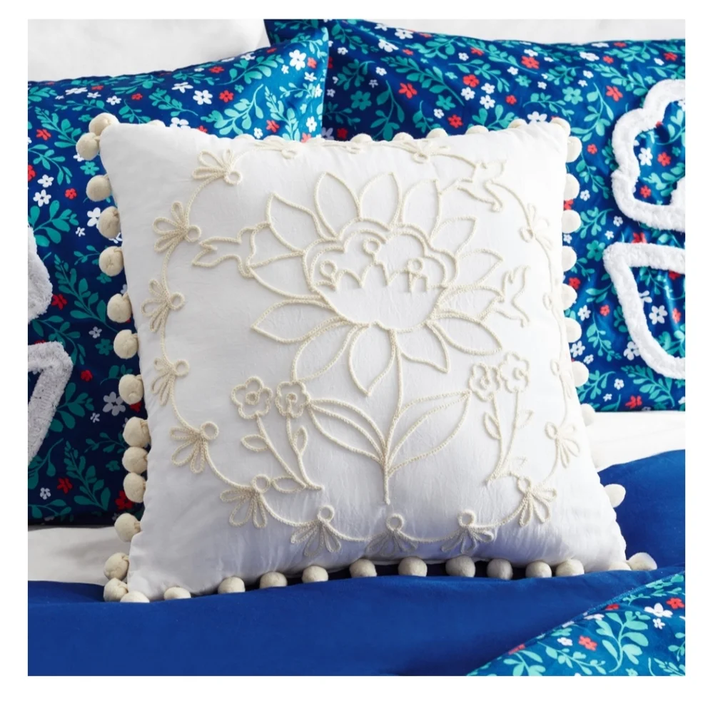 🇺🇲 4pc Queen Tufted Comforter The Pioneer Woman